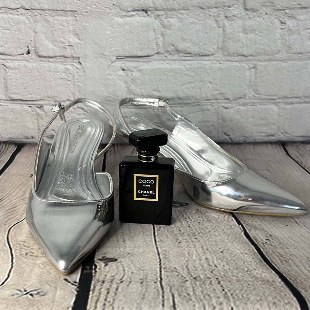 Bcbgeneration Silver Pointed Heels - image 2